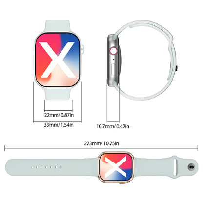 Smartwatch Watch X 46mm com Tela Touch de 2,01", Chamadas Bluetooth, Modos Esportivos e Notificações